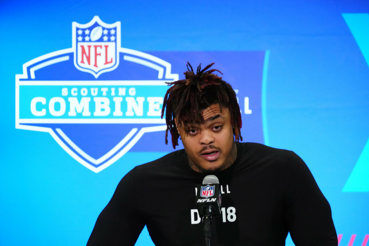 Highlights from Byron Murphy and T’Vondre Sweat at NFL Combine