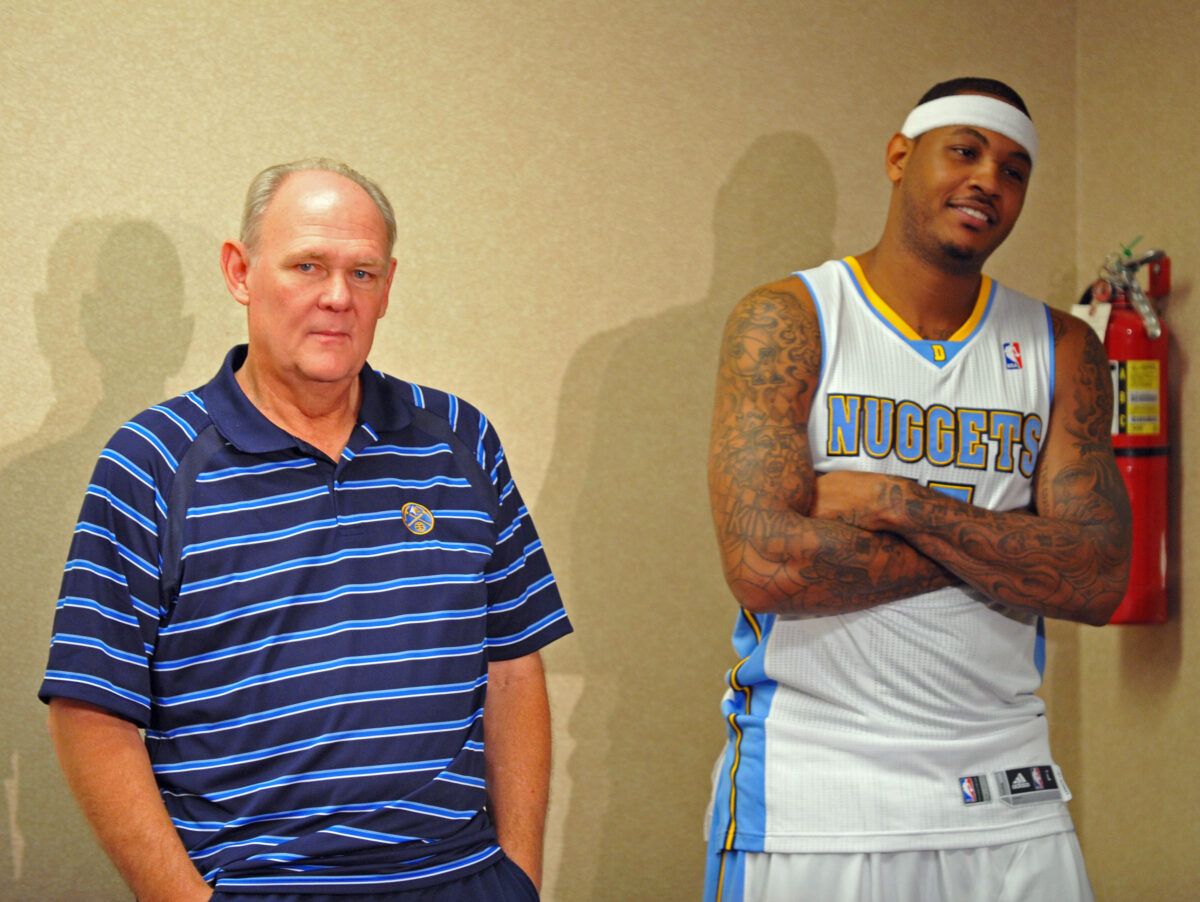 Social media reacts to George Karl calling Carmelo Anthony overrated