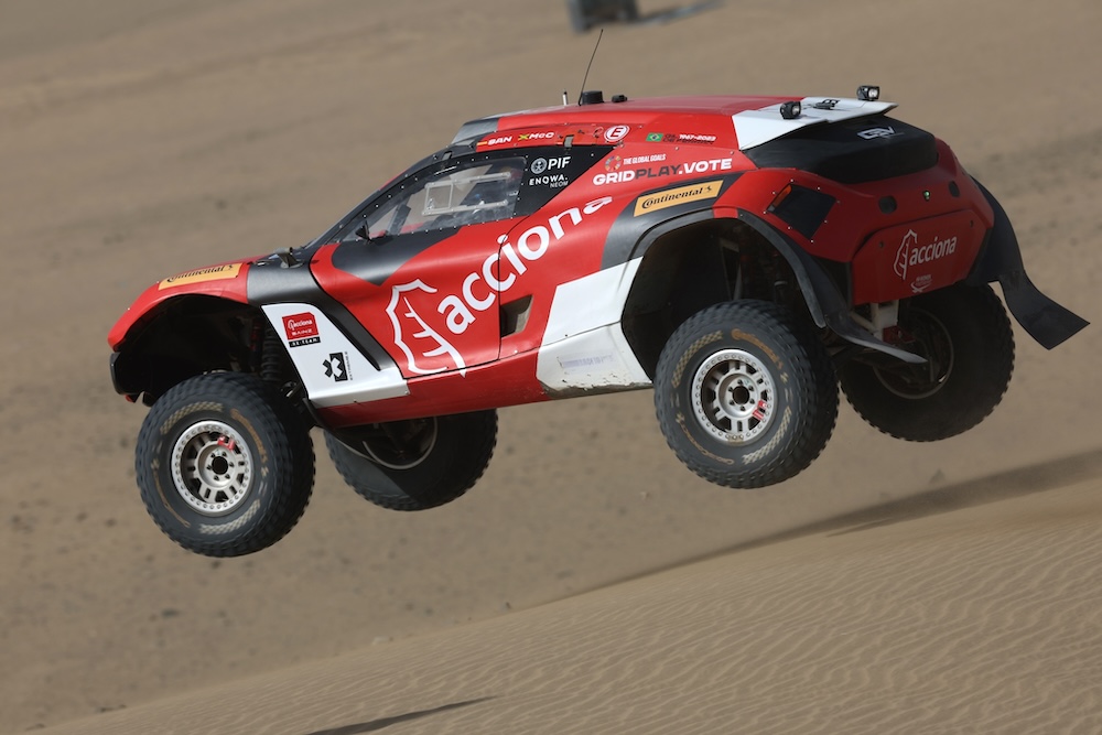 Acciona Sainz dominates second Desert X Prix