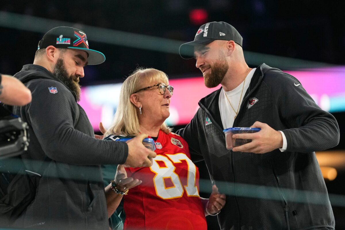 Jason Kelce and mom Donna are showing out for the 2024 Super Bowl with these game day outfits