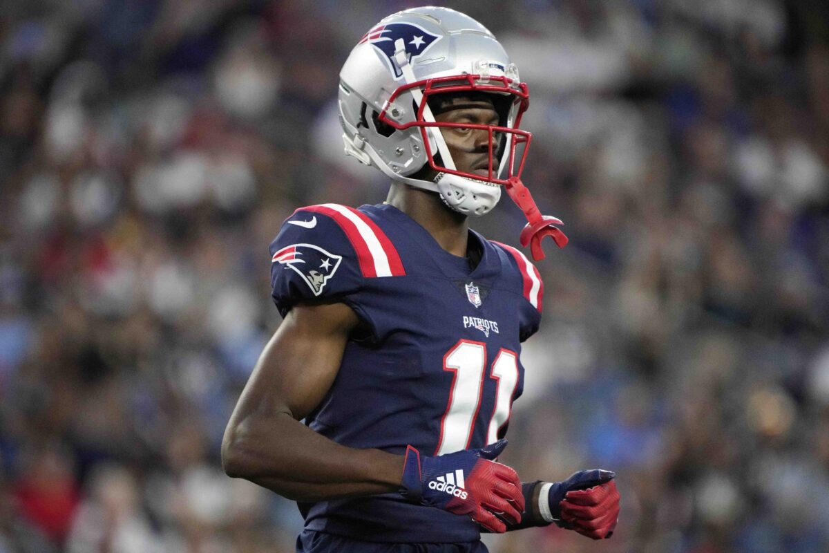 Patriots WR Tyquan Thornton bulking up in preparation for 2024 season
