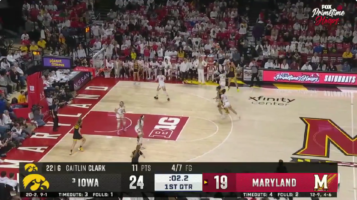 Gus Johnson delivered the best call for a stellar Caitlin Clark buzzer-beater