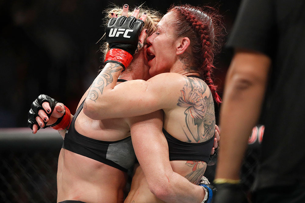 Cris Cyborg headed to Albuquerque to help Holly Holm train for Kayla Harrison fight at UFC 300