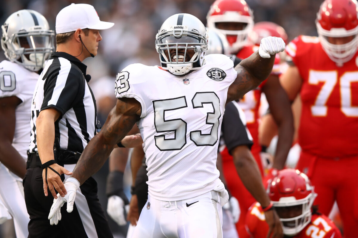 Chargers hire former Raiders, 49ers LB Navorro Bowman as LB coach