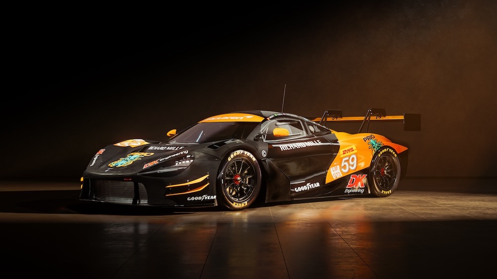 McLaren unveils FIA WEC GT3 liveries