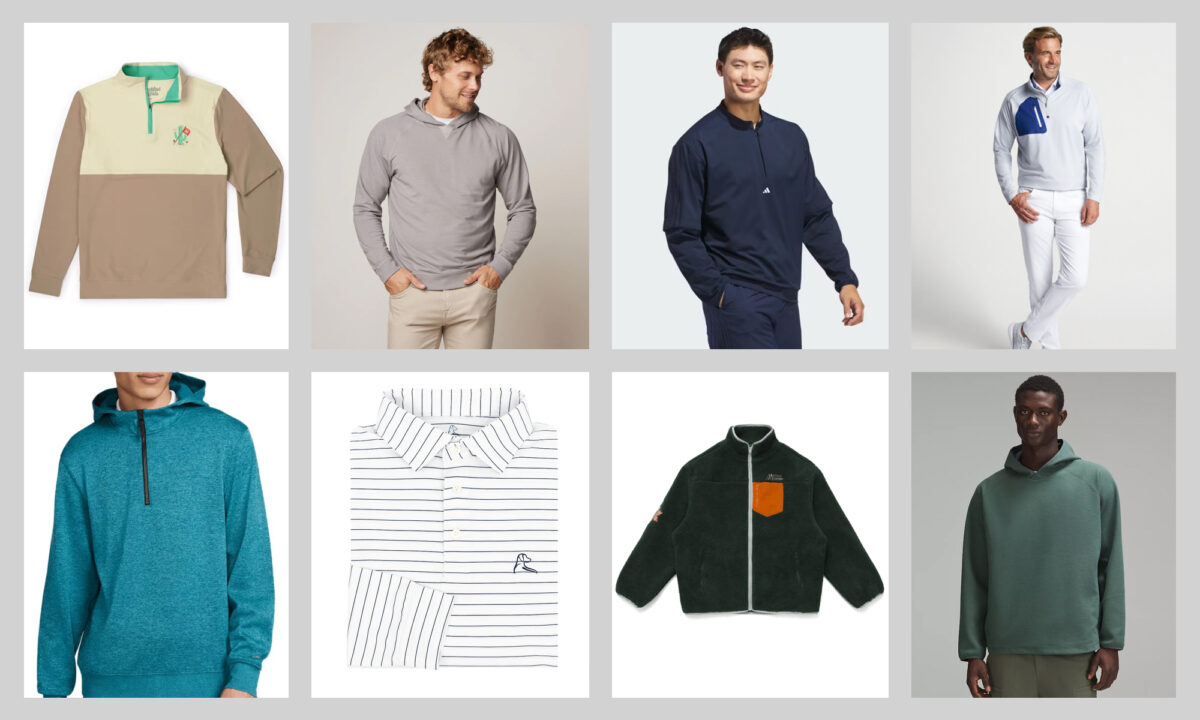 Modernize your style with these 12 pieces of outerwear including hoodies, quarter zips
