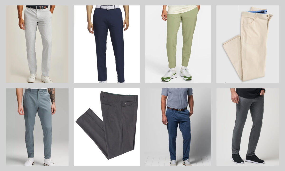 Modernize your style with these golf pants