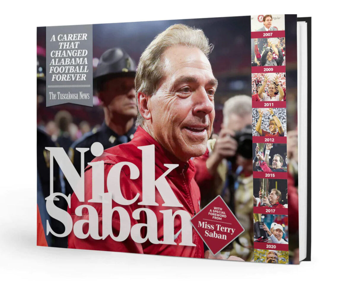 How to buy commemorative Nick Saban Crimson Tide book