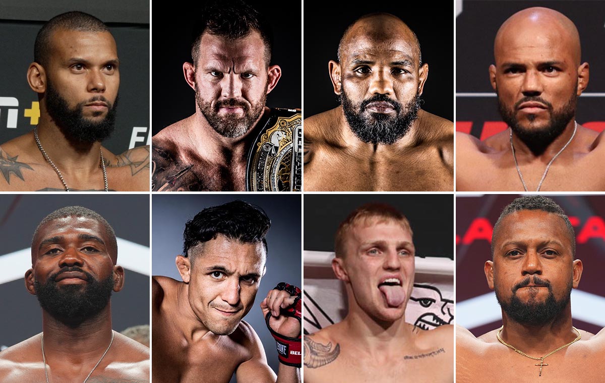UFC veterans in MMA, karate and kickboxing action Feb. 22-25