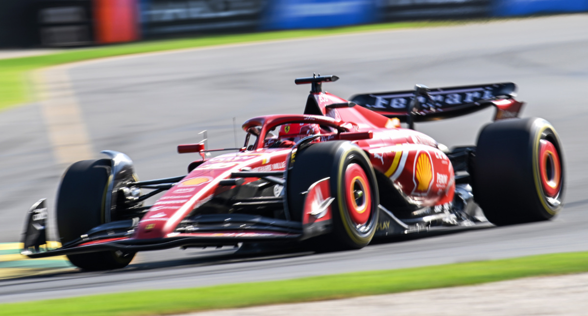 Leclerc paces Australian GP practice again on tricky tires
