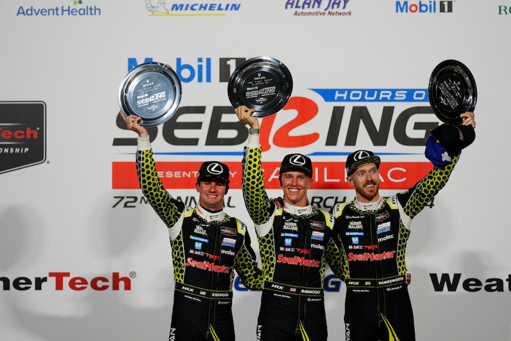 Vasser Sullivan, Winward claim Sebring GTD PRO, GTD victories