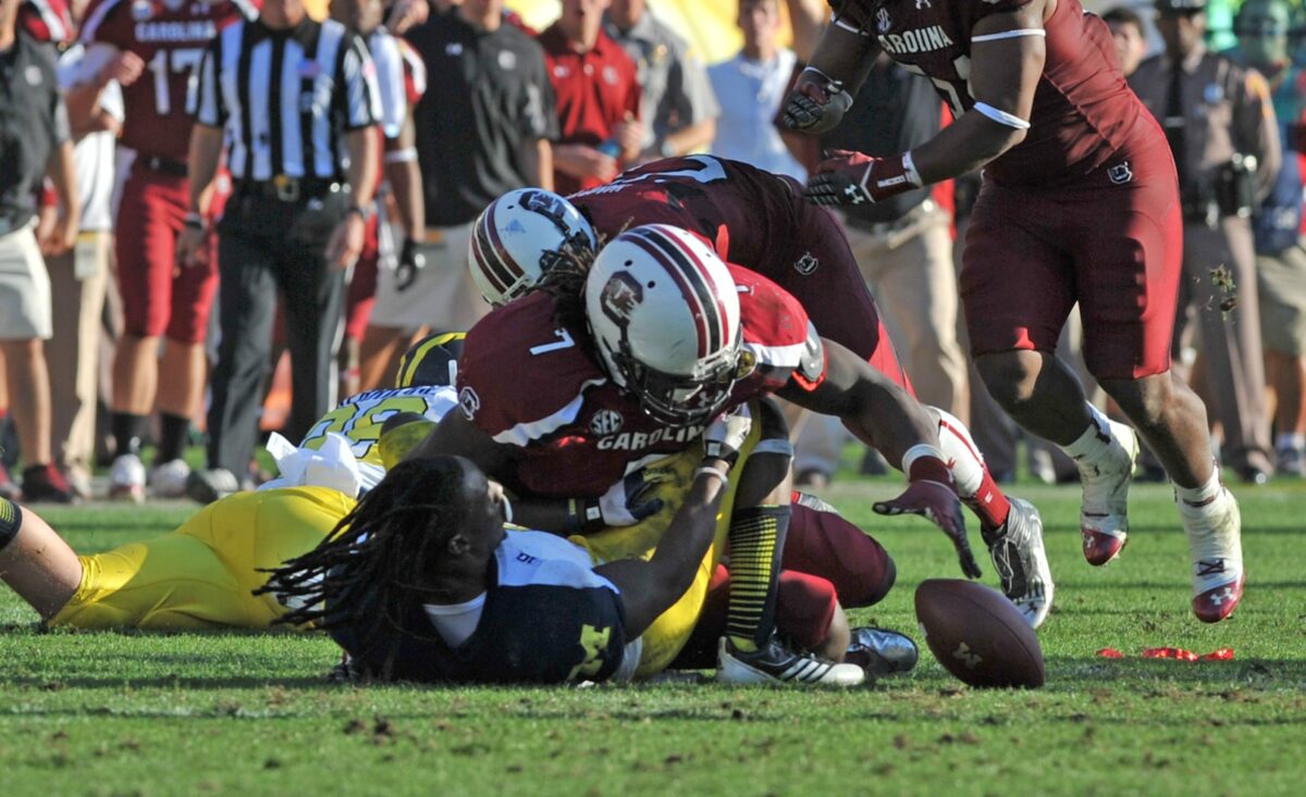 Panthers OLB Jadeveon Clowney is tired of hearing about ‘The Hit’