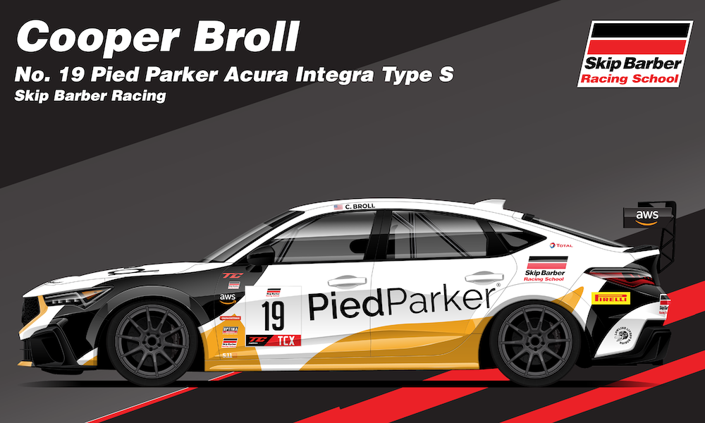 Broll to compete in TC America with Skip Barber Racing