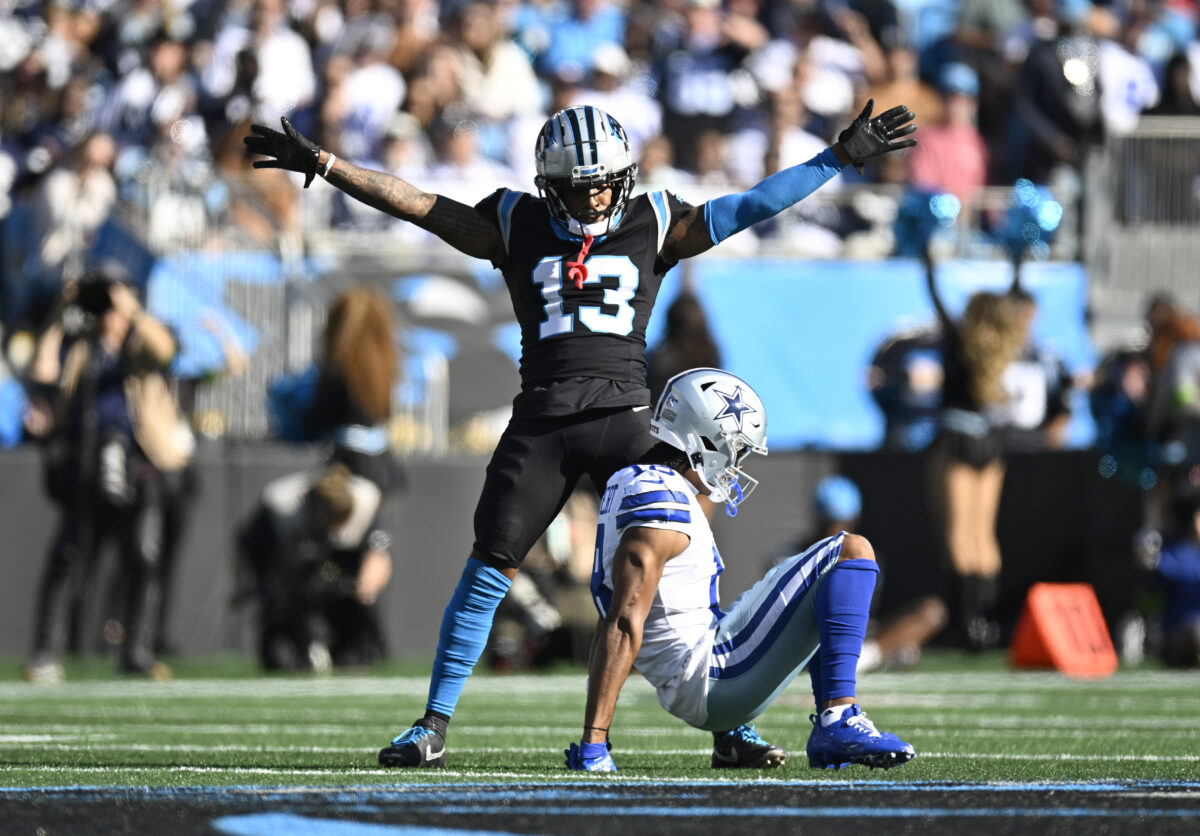 Photos of Panthers CB Troy Hill
