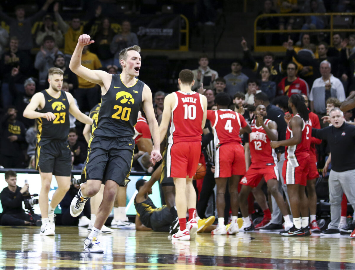 ESPN’s Joe Lunardi tabs Iowa basketball’s Big Ten tourney date vs. Ohio State as must-win