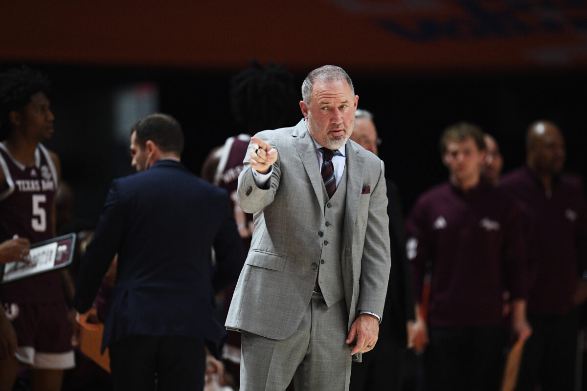 Buzz Williams speaks ahead of Texas A&M’s home finale vs. Mississippi State