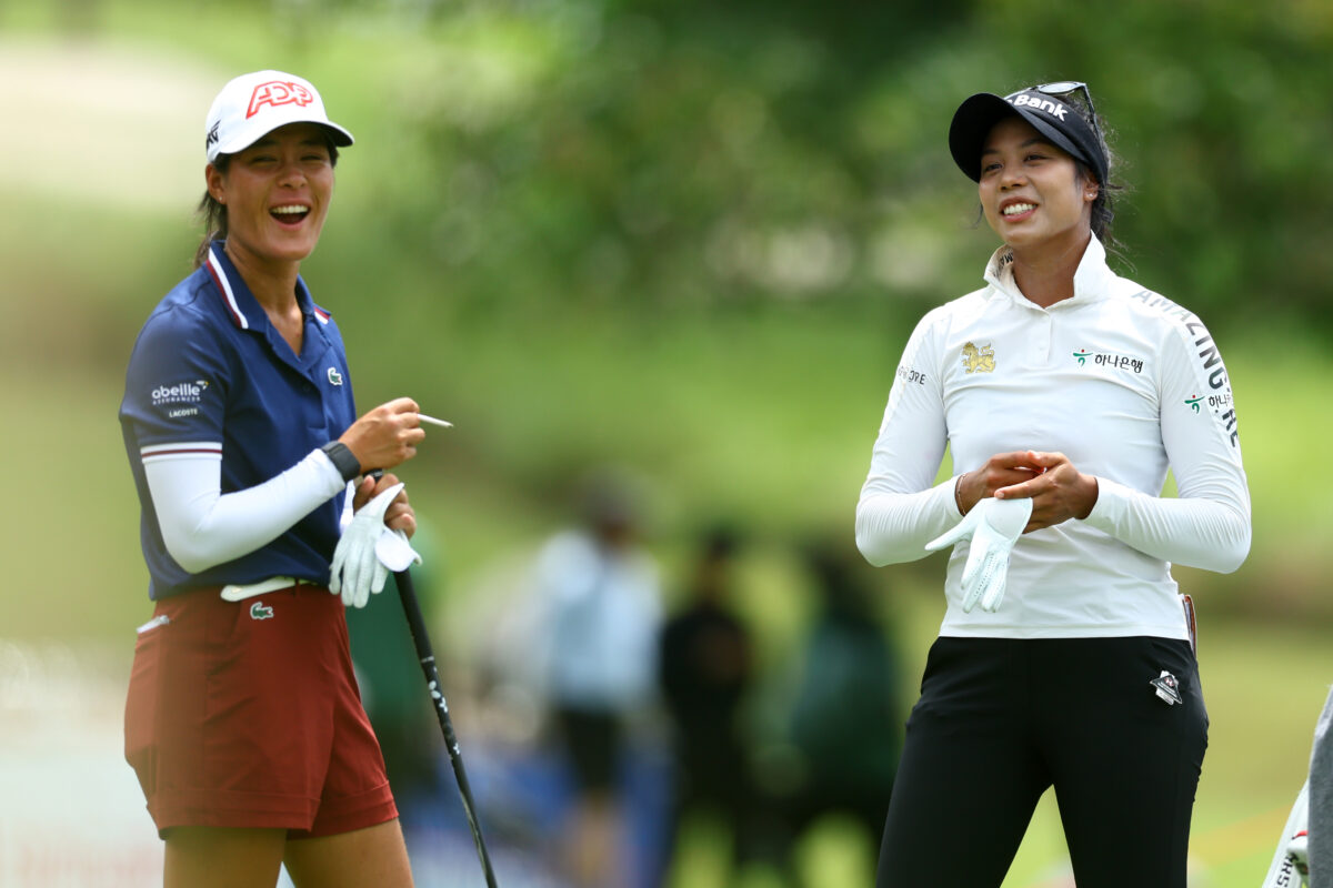 Celine Boutier got her dad a special birthday gift at the HSBC Women’s World Championship