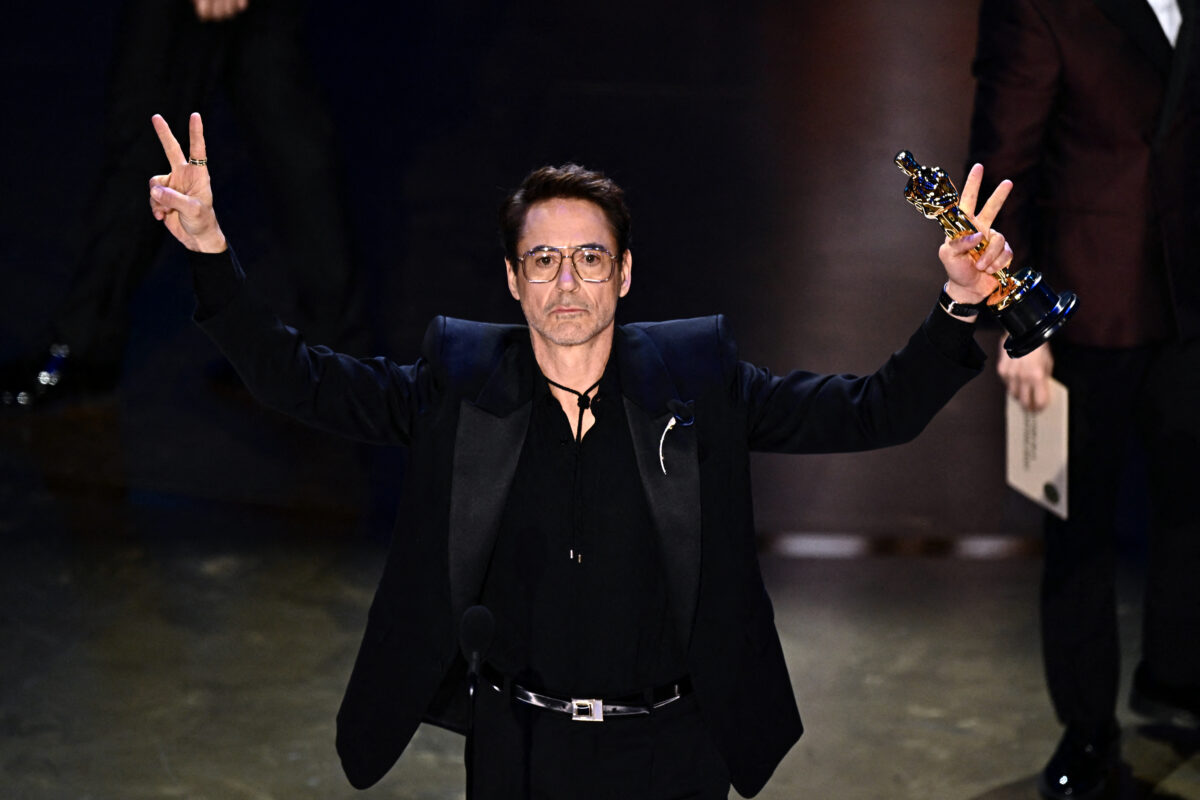 Robert Downey Jr. delivered an unforgettable speech after winning Best Supporting Actor