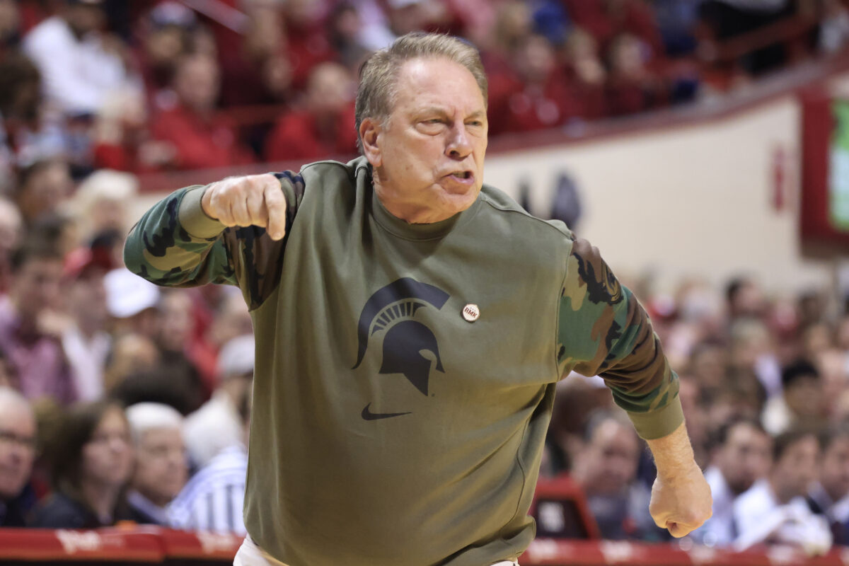 WATCH: Tom Izzo reacts to Michigan State basketball’s loss to Indiana