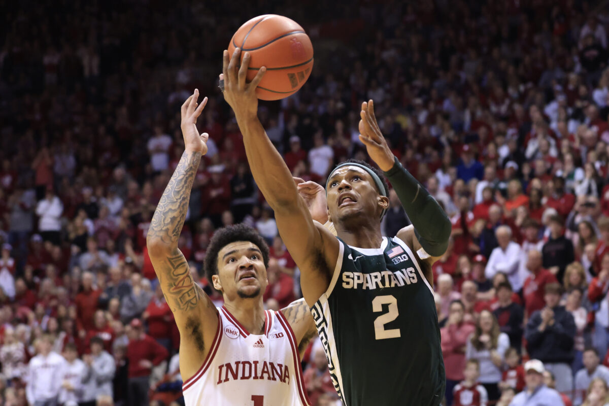 Gallery: MSU basketball loses regular season finale to Indiana