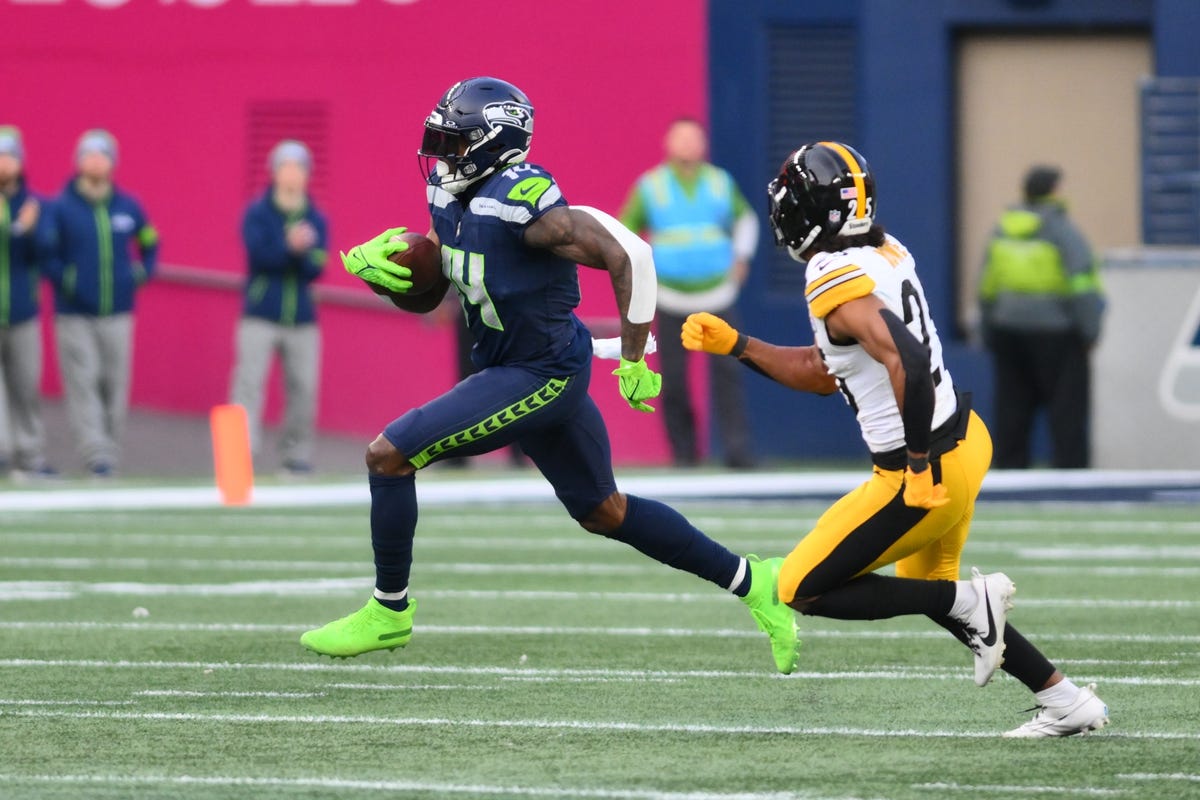 DK Metcalf: Watch Seahawks receiver’s highlights from 2023 season