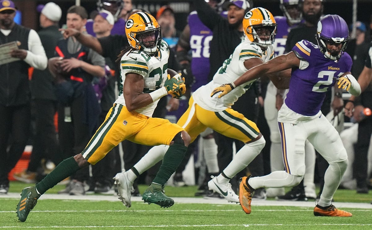 Former Packers RB Aaron Jones signing 1-year deal with Vikings