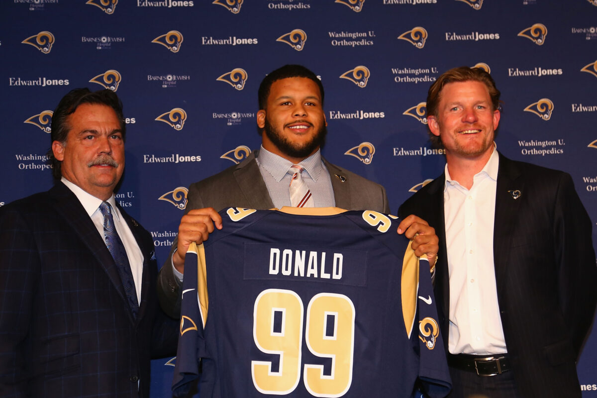 Rams aren’t looking for next Aaron Donald: ‘There isn’t another one on the planet’