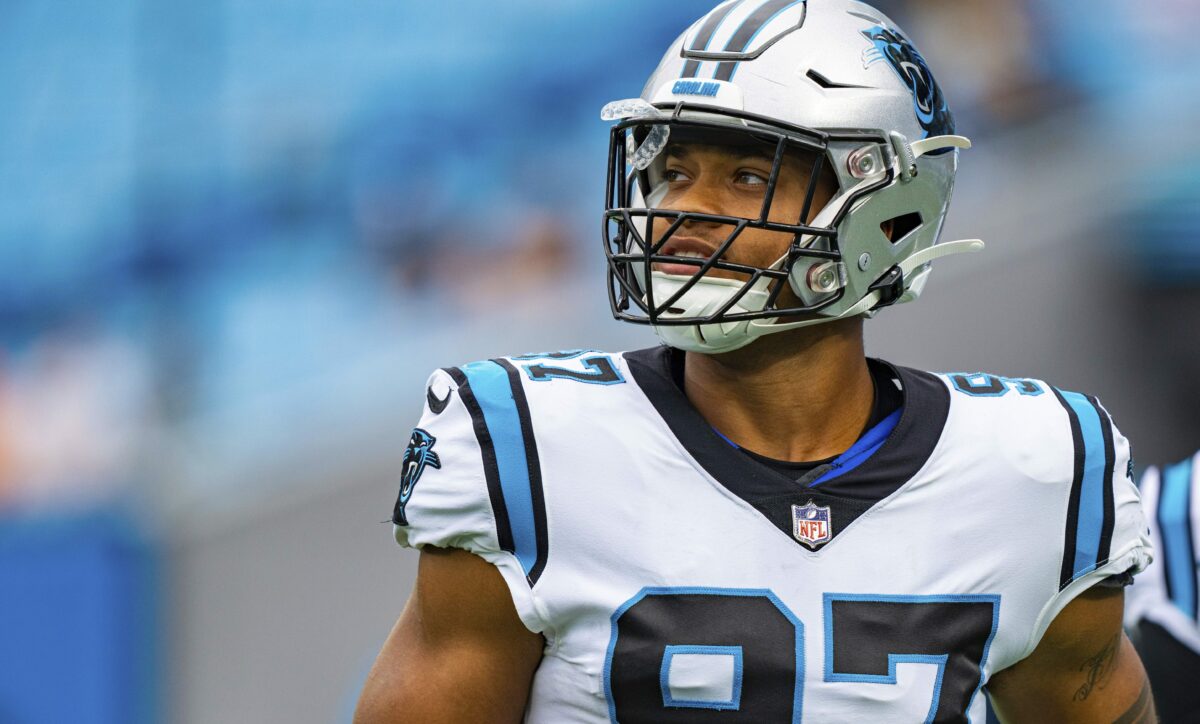 Yetur Gross-Matos reportedly drawing interest from Panthers, others