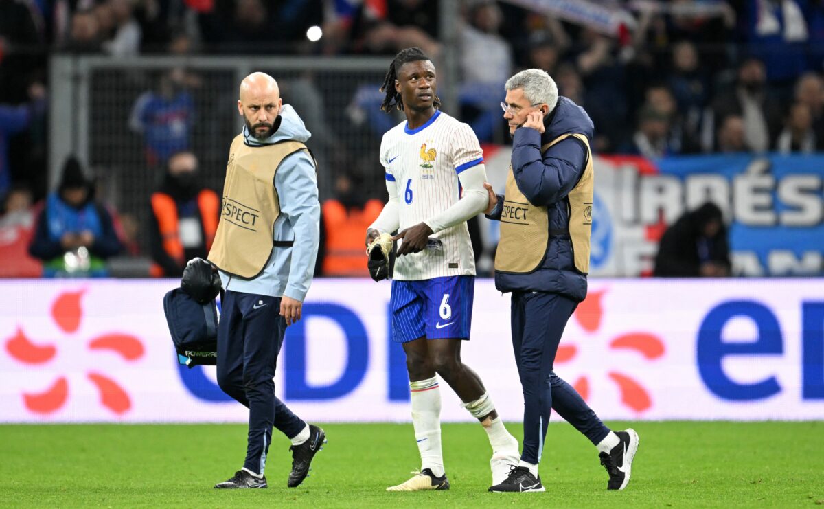 Camavinga exits France friendly with injury
