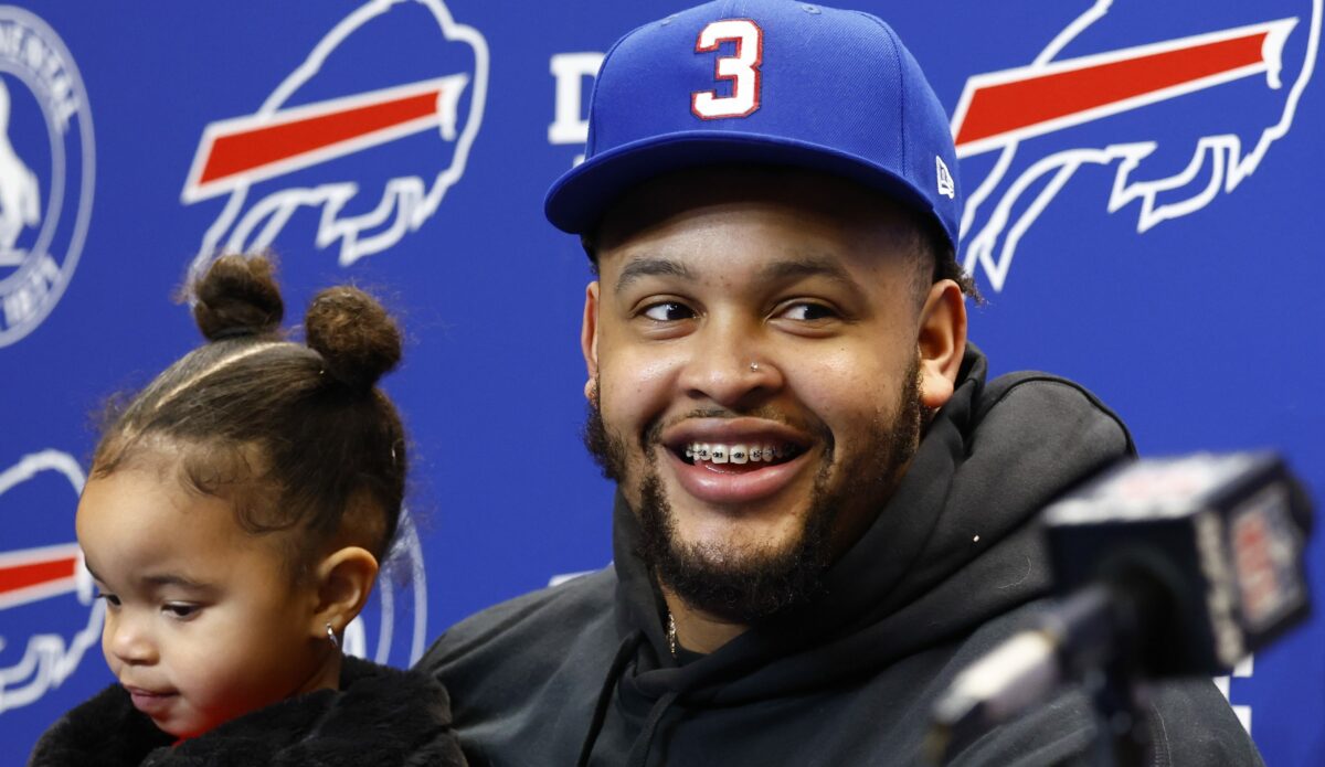 Bills LT Dion Dawkins diabolically trolled fans about a departure right before he signed a monster contract extension
