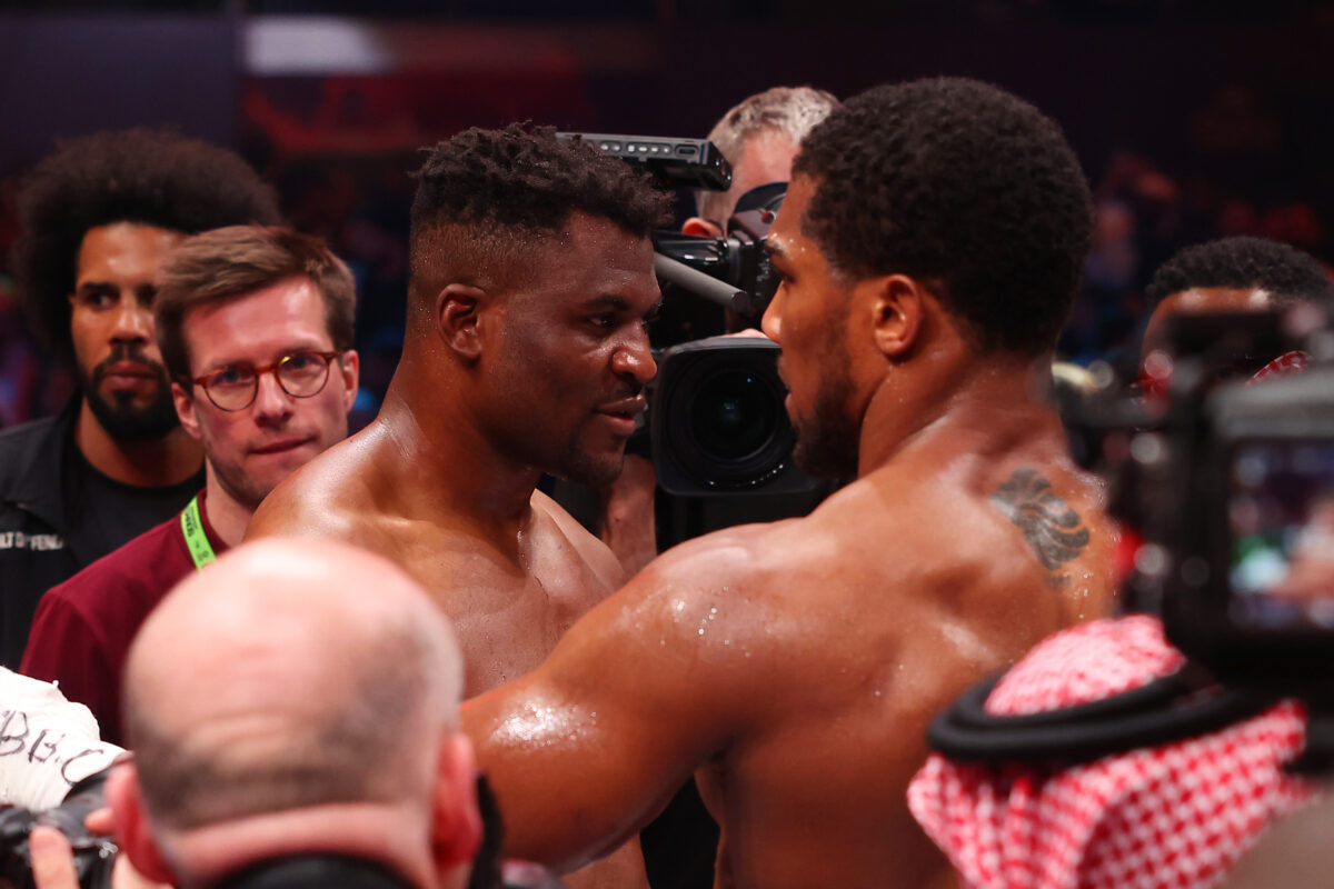 Francis Ngannou ‘absolutely not’ done with boxing after KO loss to Anthony Joshua