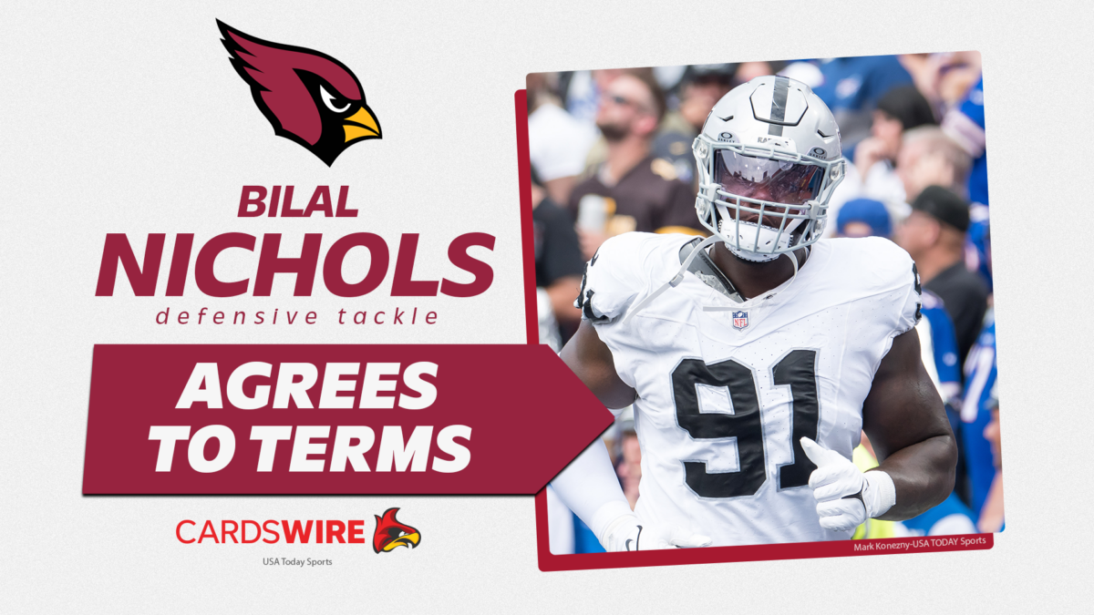 Cardinals give 3-year deal to former Raiders DL Bilal Nichols