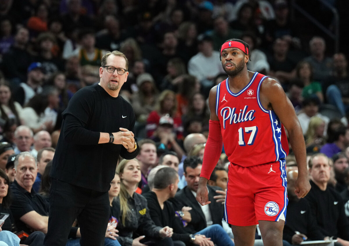 Buddy Hield touches on offensive struggles as Sixers move forward