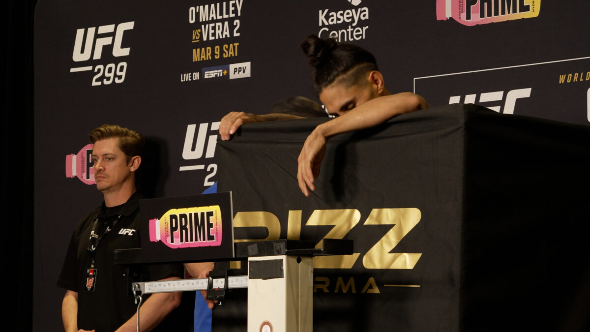 UFC 299 weigh-in results, video: Fighter misses mark for third time
