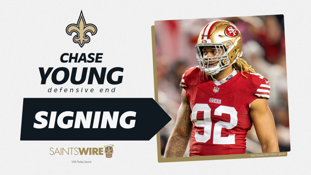 Saints guaranteed every dollar of Chase Young’s $13 million contract