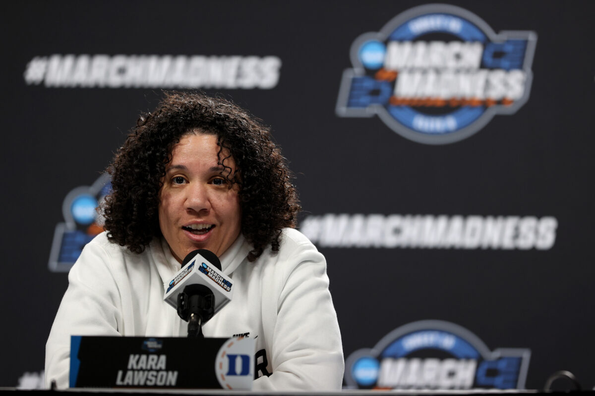 Kara Lawson playfully trolled the media by wearing a sweatshirt with 1 word on it