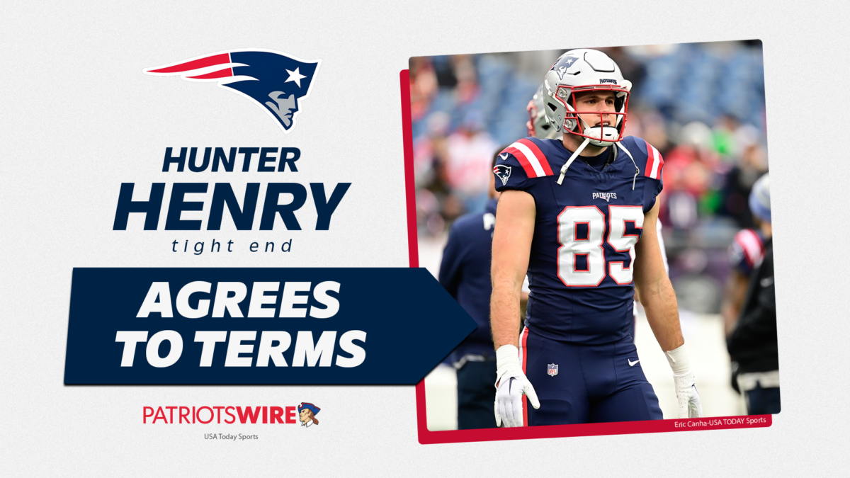 Report: Patriots finalizing contract extension for TE Hunter Henry
