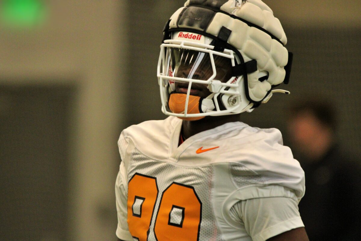 Early enrollee freshman wide receiver Mike Matthews discusses Vols’ spring practices