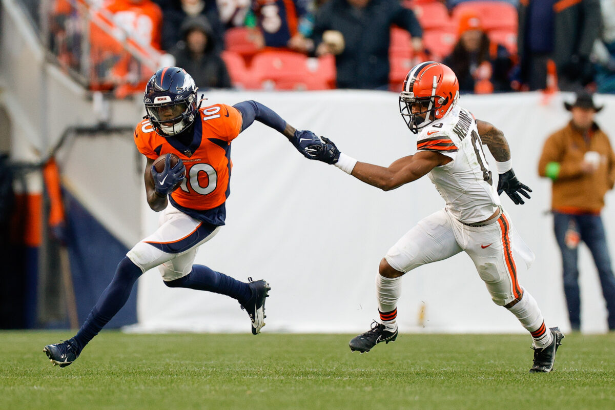 Ex-Broncos WR Jerry Jeudy signs big contract with Browns