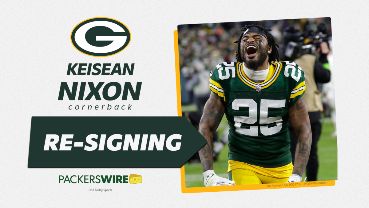 Packers re-signing CB/KR Keisean Nixon on 3-year deal