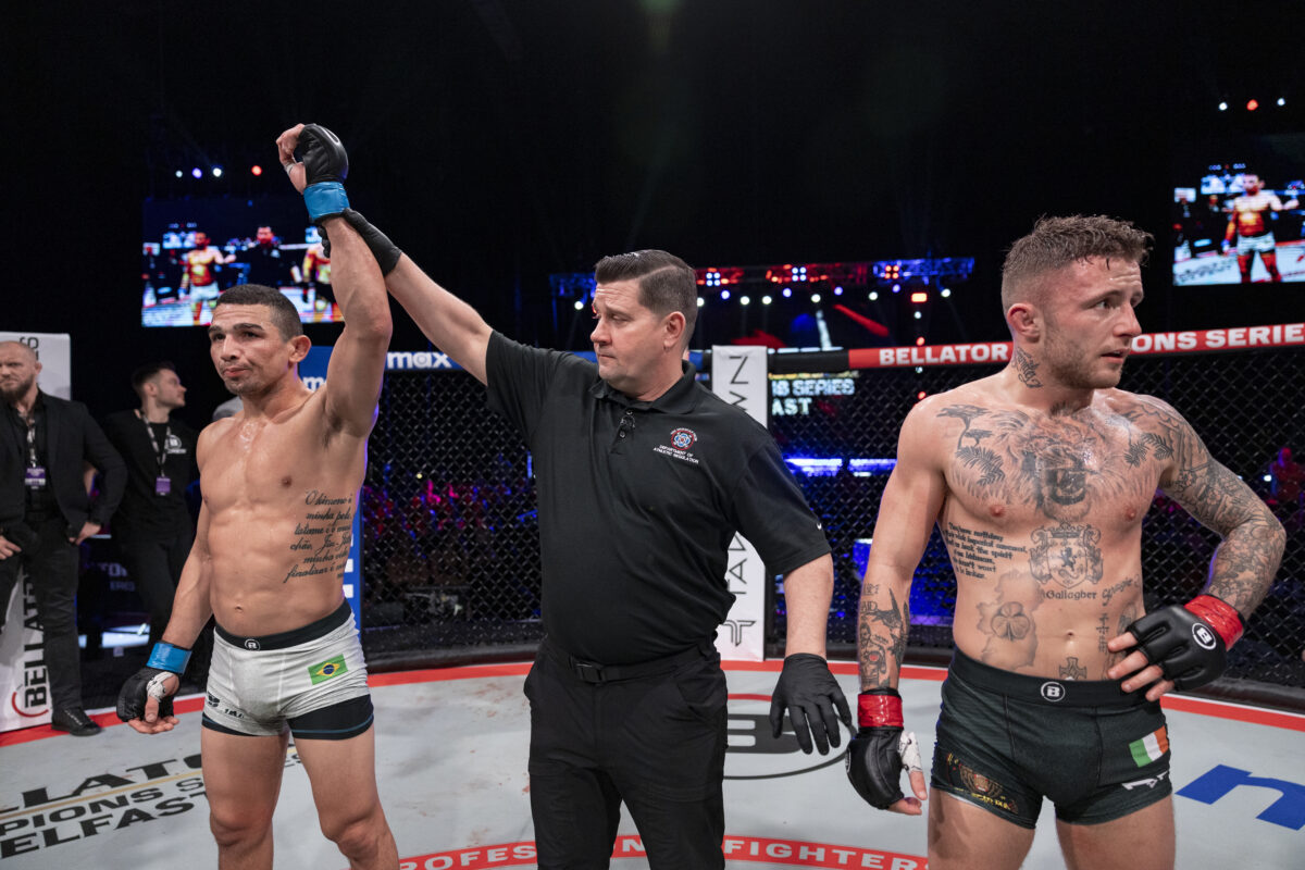 Bellator Champions Series: Belfast results: Strong third round lifts Leandro Higo past James Gallagher