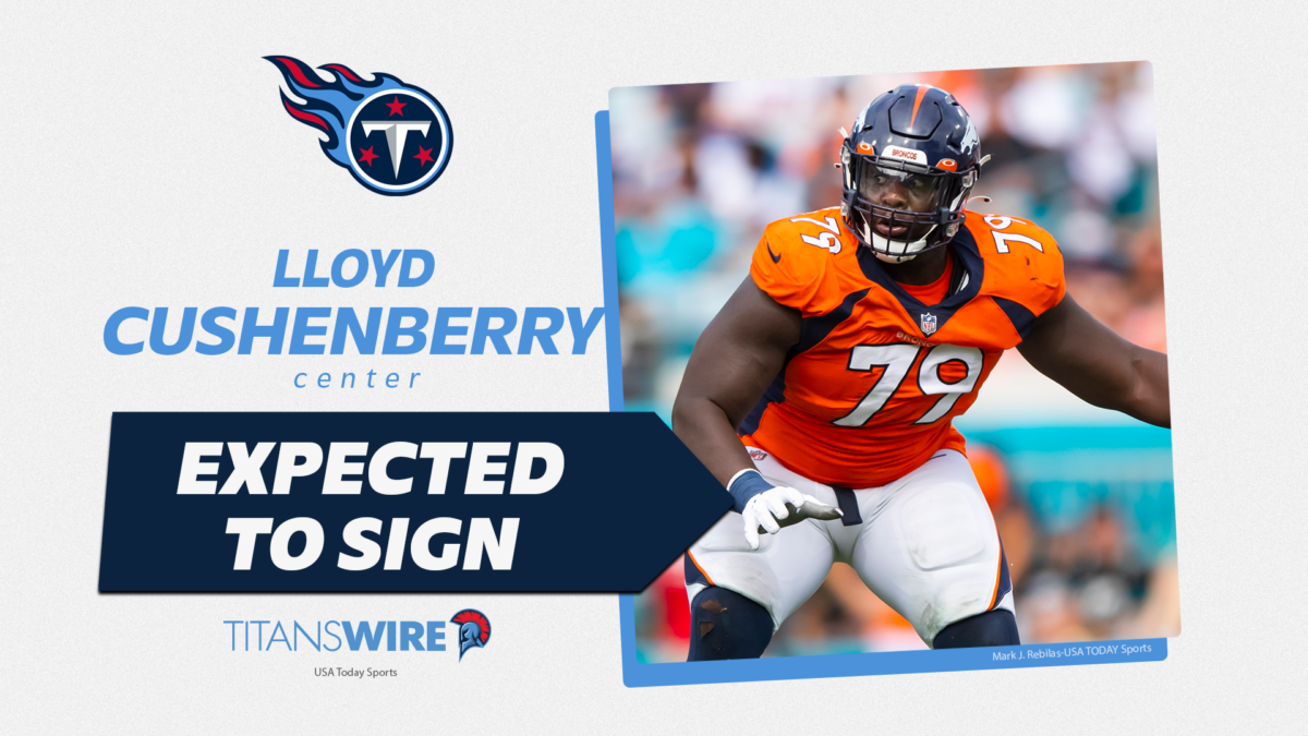 Titans expected to sign Lloyd Cushenberry to 4-year, $50 million contract