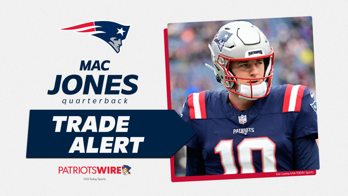 Report: Patriots trading former first-round QB Mac Jones to Jaguars