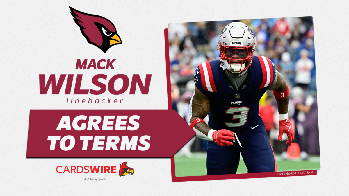 Cardinals agree to 3-year contract with former Patriots LB Mack Wilson