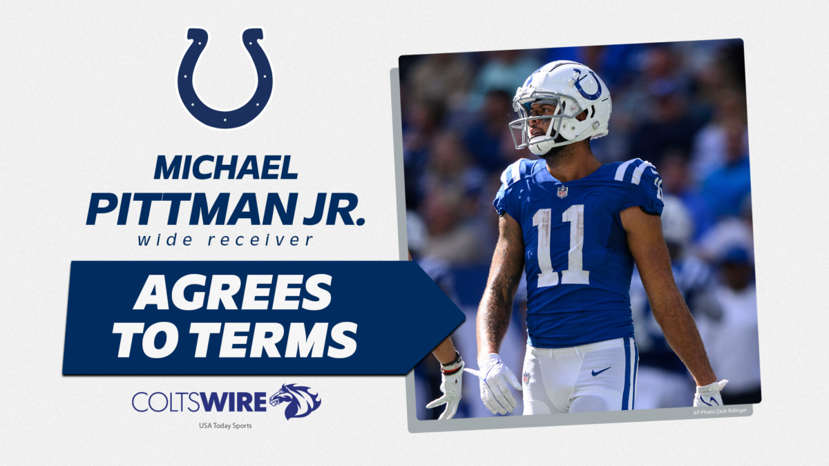 Report: Colts’ Michael Pittman Jr. agrees to 3-year contract extension