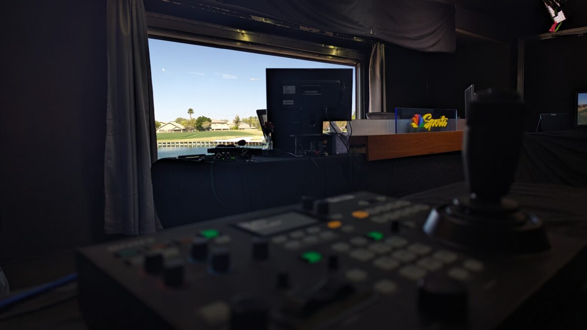 Photos: Inside the NBC/Golf Channel TV truck at LPGA’s Ford Championship in Arizona