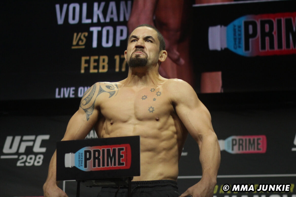 Robert Whittaker: Khamzat Chimaev fight good for ‘clout,’ beating Sean Strickland puts me at No. 1
