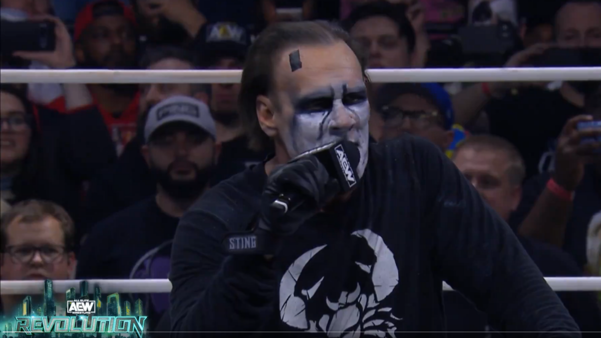 Sting’s retirement match was a beautiful, bloody spectacle that left fans in awe