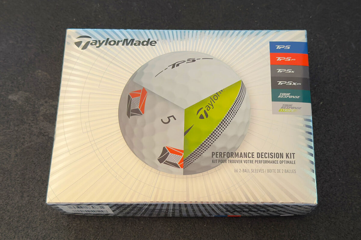 TaylorMade’s Performance Decision Kit could be a great golf ball fitting option, but you can’t buy it