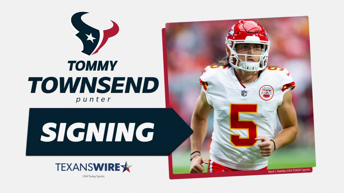 Texans expected to sign ex-Chiefs punter Tommy Townsend